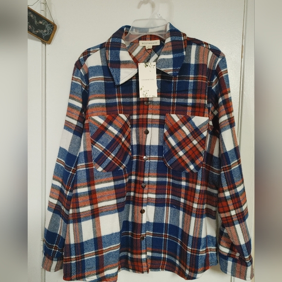 EcoThreads Jackets & Blazers - NWT EcoThreads Shacket